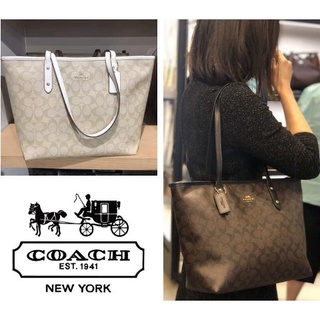 นำเข้าจากต่างประเทศ COACH F58292 F36876 กระเป๋าแฟชั่นสตรี กระเป๋าถือ/กระเป๋าสะพาย เปลือกหอยแพคเกจ