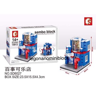 Legonano เลโก้ นาโน lego nano nanoblock ร้านเปปซี่ ministreet