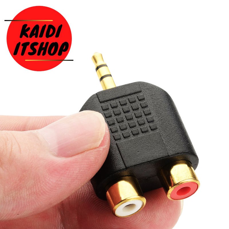 Jack Rca to Aux 3.5mm Adaper