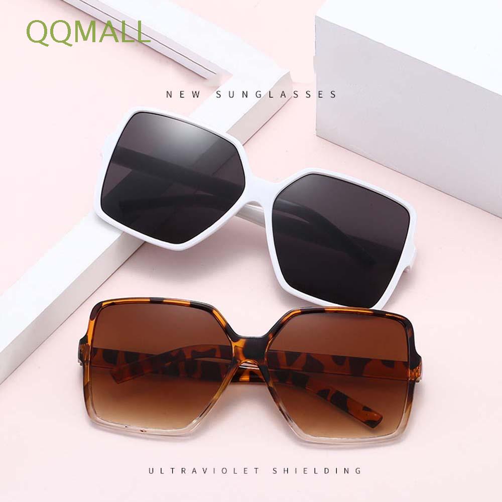 Qqmall Fashion Trend Outdoor Eyewear Cool Big Shades Bulk Big Frame Square Sunglasses Women All 6297