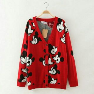 Preorder mickeymouse cardigan