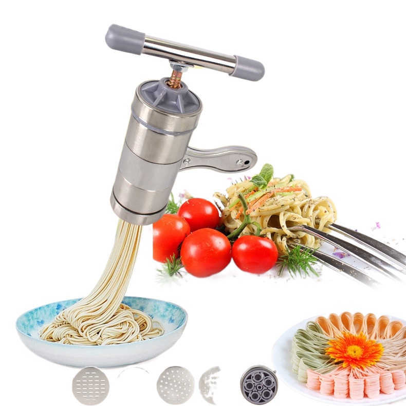 ❀❇♛Manual Stainless Steel Pasta Maker Noddle Press Machine