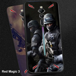 เคสโทรศัพท์ซิลิโคน TPU แบบนิ่ม ลายการ์ตูน สําหรับ ZTE nubia Red Magic 3 ZTE nubia RedMagic 3