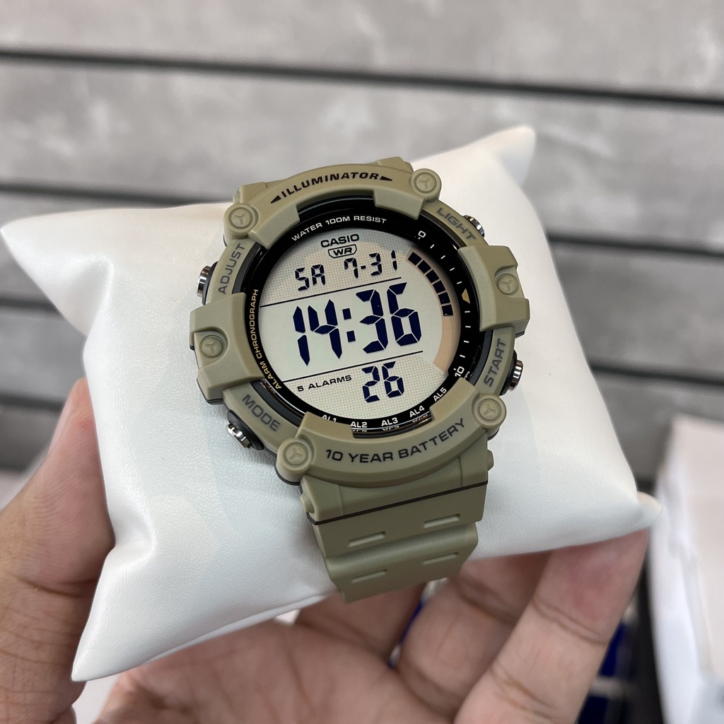 CASIO  รุ่น AE-1500WH-1A / AE-1500WH-5A / AE-1500WH-8B ของแท้ รับประกัน 1 ปี AE1500 AE1500WH AE-1500WHXย