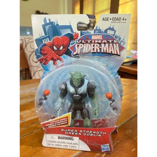 Marvel Ultimate SPIDER-MAN Super Strength GREEN GOBLIN 4" figure