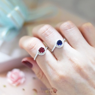 JEWELLYN Tawny Ring (แดง/น้ำเงิน)