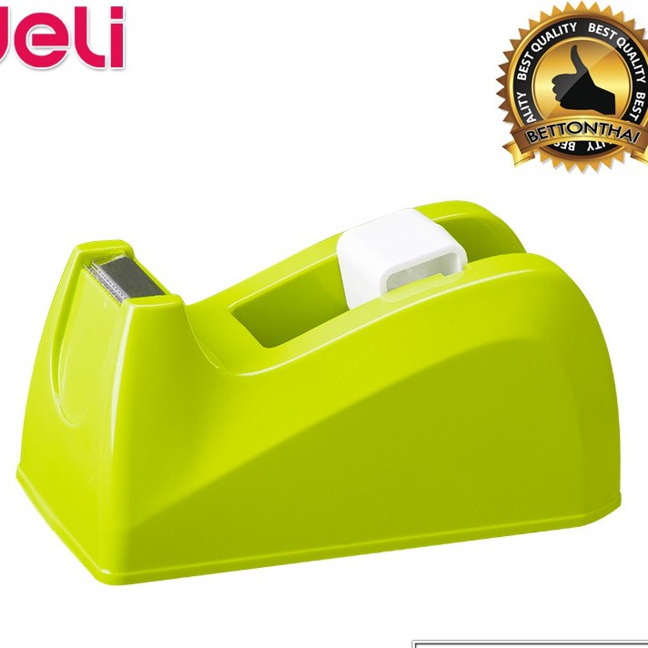 Tape Dispenser แท่นตัดเทปเล็ก สุดน่ารัก ยี่ห้อ Deli 814A จำนวน 1 เครื่อง คละสี