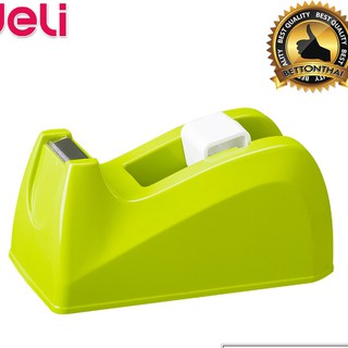 Tape Dispenser แท่นตัดเทปเล็ก สุดน่ารัก ยี่ห้อ Deli 814A  จำนวน 1 เครื่อง คละสี