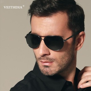 VEITHDIA แว่นตากันแดด Polarized สำหรับผู้ชาย