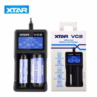 เครื่องชาร์จXtar VC2 ของแท้ หน้าจอdigitalกระตุ้นถ่านได้