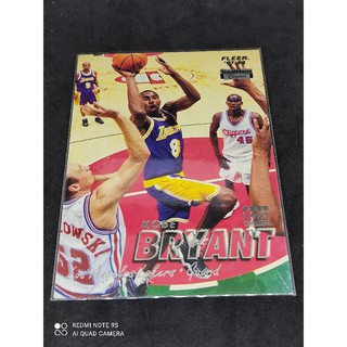 การ์ด บาสเก็ตบอล kobe bryant fleer 97 การ์ดเบอร์ 50 crystal parallel สภาพสวย สำหรับสะสม