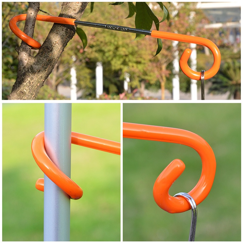 ตะขอแขวนตะเกียง แข็งแรงทนทาน สามารถใช้กับเสาเล็ก เสาใหญ่ได้หมดทุกรูปแบบ พร้อมส่ง - รูปที่ 6