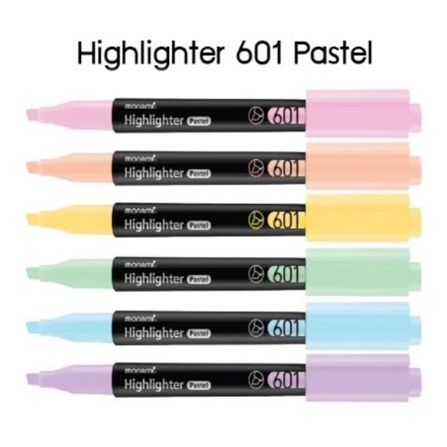 ชุด Highlight ปากกาเน้น ทั้ง 6 สี