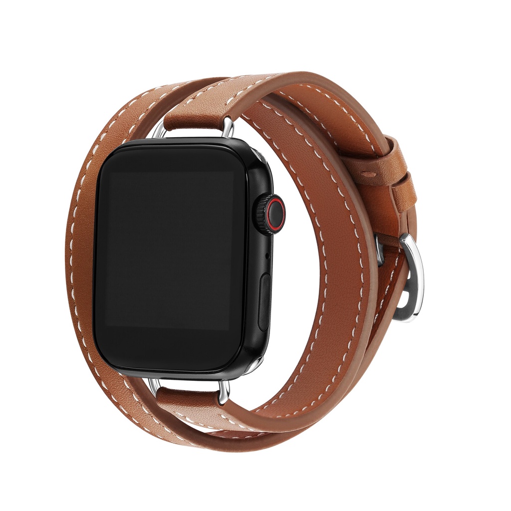 สายนาฬิกาข้อมือหนัง แบบเปลี่ยน สําหรับ Apple Watch 49 มม. 45 มม. 41 มม. 45 มม. 40 มม. 44 มม. Iwatch Series ultra 9 8 7 6 SE 5 4 3 2 1