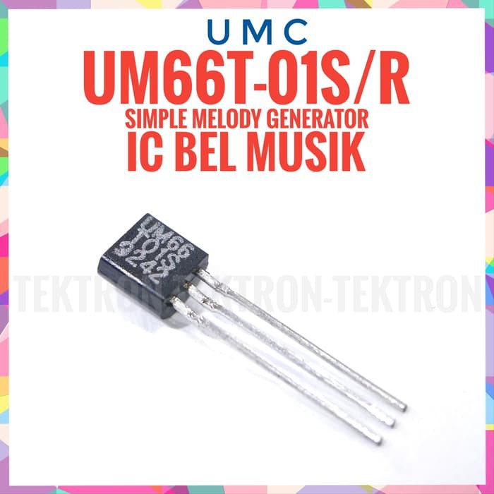 UMC UM66T-01S/R IC Music Bell 1 เพลง UM66T Bell เพลง UM66