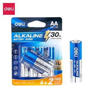 Deli [แท้💯COD] AA Energizer Alkaline AAA ถ่านอัลคาไลน์ aaaa 1.5V ของแท้ ถ่านปากกาไอแพด เอเนอไจเซอร์  Alkaline Battery