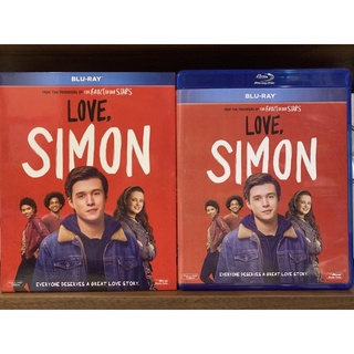 Blu-ray แท้ เรื่อง Love Simon : อีเมลลับฉบับไซมอน เสียงไทย บรรยายไทย