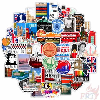 ❉ British Culture &amp; Art Series 02 Retro London Look สติ๊กเกอร์ ❉ 50Pcs/Set Fashion Mixed DIY Decals Doodle สติ๊กเกอร์