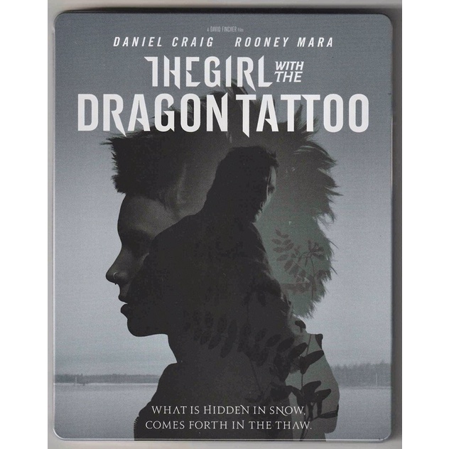 Blu Ray The Girl with The Dragon Tattoo (2 Disc Steelbook Special Edition)