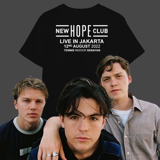 เสื้อยืดครอปใหม่ เสื้อยืด พิมพ์ลาย Hope Club Live in 2022S-5XL