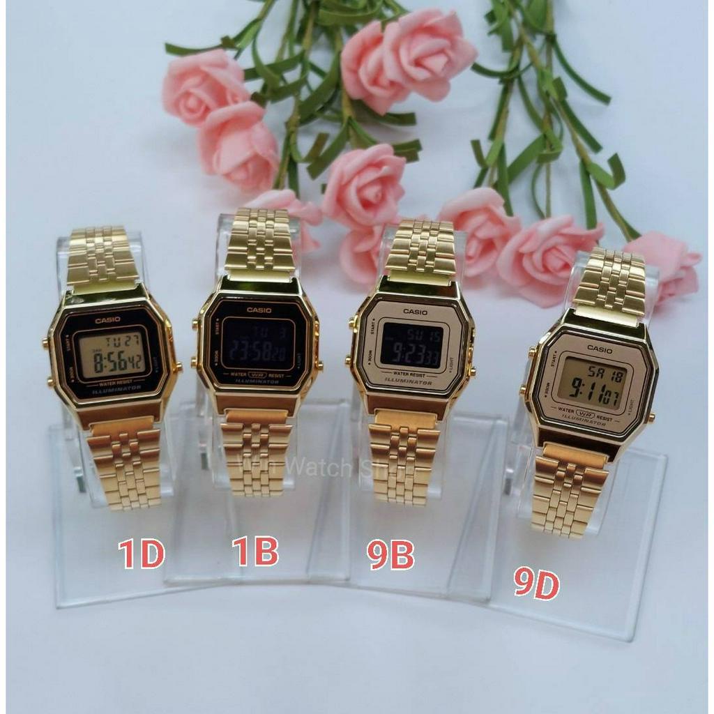 นาฬิกา Casioแท้ รุ่น LA680WGA ,LA680WA นาฬิกาข้อมือผู้หญิง ดิจิตอล-ของแท้ 100% ประกันศูนย์ CMG 1 ปีเต็ม