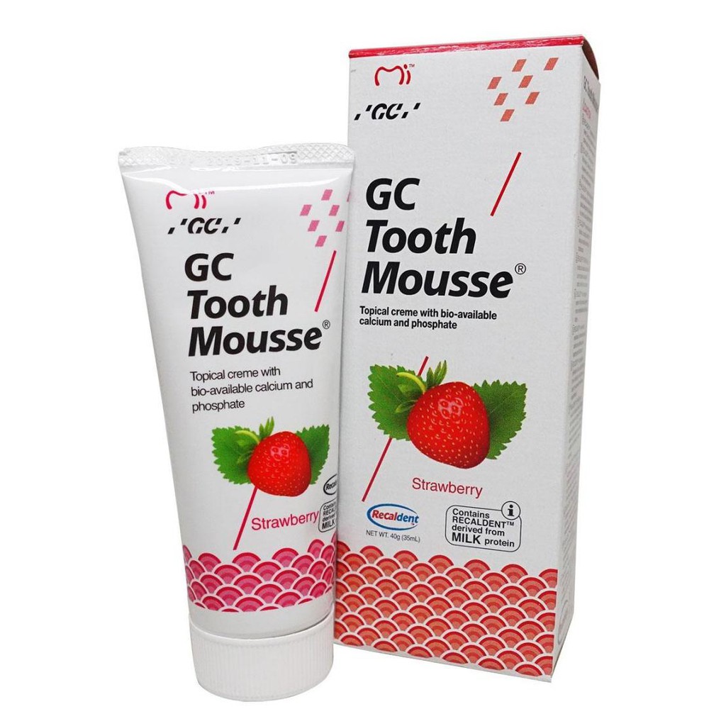 GC Tooth Mousse (Strawberry Faver) New LOT BestBefore 08/2023