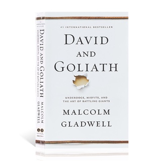 หนังสือการจัดการตัวเอง David and Goliath Underdogs Misfits and The Art of Battling Giants In English นําเข้าจากอังกฤษ