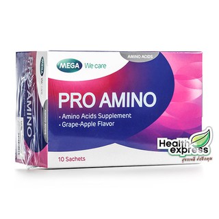 Mega We Care Pro Amino เมก้า วีแคร์ โปร อะมิโน บรรจุ 10 ซอง