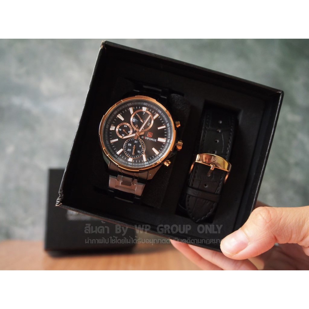 นาฬิกาข้อมือผู้ชาย รุ่น 08  NAVIFORCE 2SPORT รุ่นพรีเมี่ยม พร้อมส่ง WP Watch