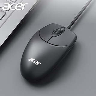 🚀ส่งของเดี๋ยวนี้🚀Acer M117 Wired Mouse อุปกรณ์ต่อพ่วงคอมพิวเตอร์สำนักงาน USB SK100125