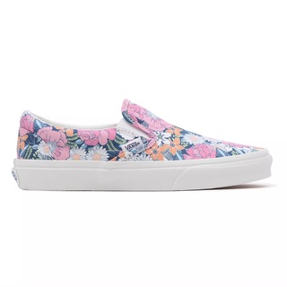 Vans รองเท้าผ้าใบ Classic Slip-On Retro Floral | Multi/True White ( VN0A5JMHB0G )