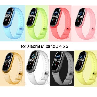 สายคล้อง Xiaomi MiBand 3 4 สำหรับใส่แถบกันน้ำกันน้ำสำหรับวง Xiaomi Mi Band 5 MiBand 3 4 5 6