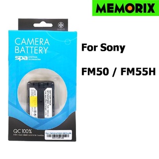 SPA battery For Sony NP-FM50, FM-55H Camera Battery แบตเตอรี่กล้อง