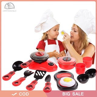 【happyeasybuy】การออกกำลังกาย❤️Children DIY Beauty Kitchen Cooking Toy Role Play