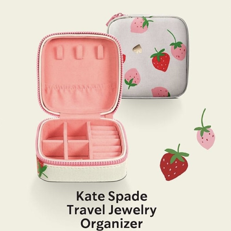 Kate Spade Travel Jewelry Organizer กล่องเก็บเครื่องประดับ Kate Spade X Starbucks