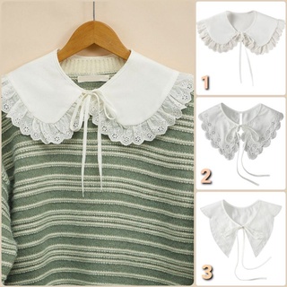 ‼พร้อมส่งจากไทยที่คาดผม‼ คอปกเสื้อวินเทจ ปกเสื้อปลอม collar ปกเสื้อ