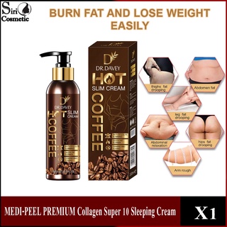 Dr.Davey Hot Slim Cream Coffee 300ml. ครีมลดสัดส่วน