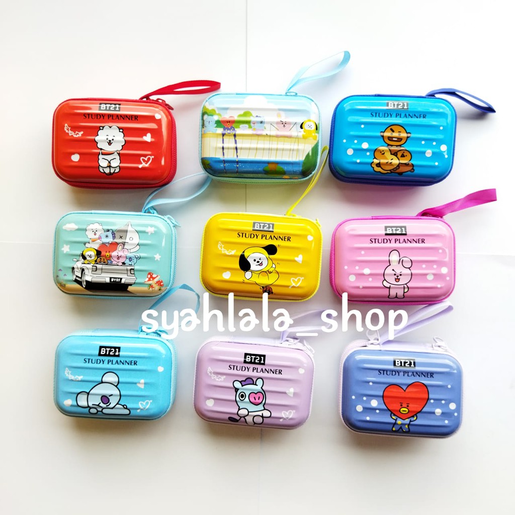 BT21 SUITCASE WALLET BT21 COIN WALLET