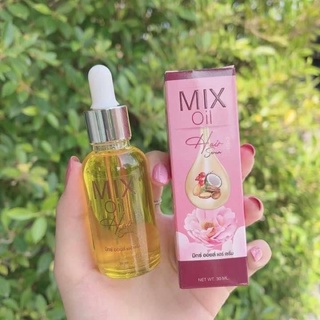 เซรั่มนมม้า Mix oil Hair Serum มิกซ์ ออยล์ แฮร์ เซรั่ม