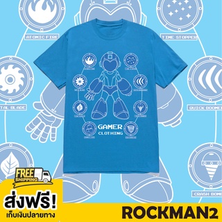 ROCKMAN 02 TSHIRT BLUE