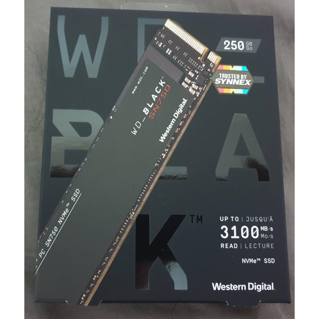 423.SSD 250GB WESTERN BLACK M.2 NVME (WDS250G3X0C) W.5Y