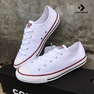 ใหม่ CONVERSE พื้นบางผู้หญิง รองเท้าคอนเวิร์ส รุ่น Chuck Taylor All Star Dainty รหัส 56-4981CH9WW พร้อมส่ง