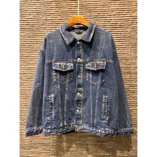 เสื้อแจ็คเก็ต บาลองเซียก้า THE POWER OF DRRAMS DENIM JACKET