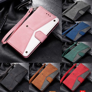 เคสโทรศัพท์หนัง PU นิ่ม ฝาพับ พร้อมช่องใส่บัตร และขาตั้ง หรูหรา สําหรับ Xiaomi Redmi Note 9S Note 8 Pro Note 8T Note 9