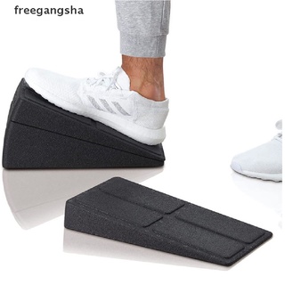 [FREG] Yoga Wedge Stretch Slant Board Adjustable Tilt Slanting Board Yoga Block Fitness FDH