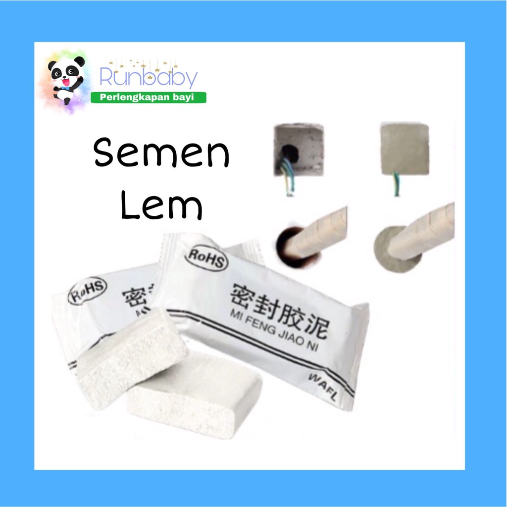 RUN540 CEMENT GLUE ADHESIVE สําหรับ HOUSE HOLES / PLASTER CEMENT SEAL HOLE COVER