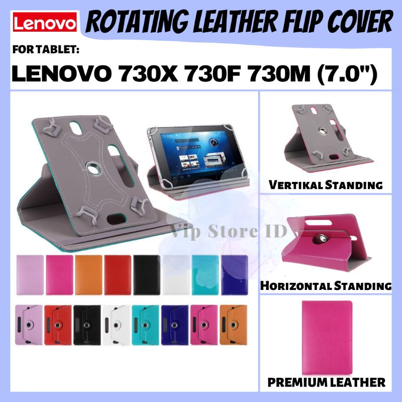 LENOVO TAB 3 7.0 INCH 730X 730F 730M ROTATE FLIP BOOK COVER CASE CASING FLIPCASE
