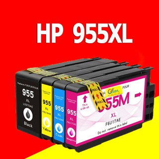 HP 955 หมึก HP955 HP 955XL สีดำ HP955XL HP 955 XL ตลับหมึกสำหรับ HP Pro 7740/8210/8216/8710/8720/8725/8730/8740