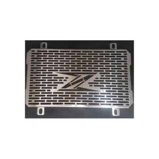 การ์ดหม้อน้ำ Kawasaki Z250 หรือ Z300 Radiator guard (Silver)