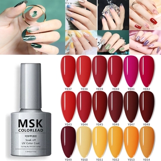 MSK Y038-054สี สีเจลทาเล็บ 7.3MLสีเจล สีทาเล็บเจล ยาทาเล็บเจล